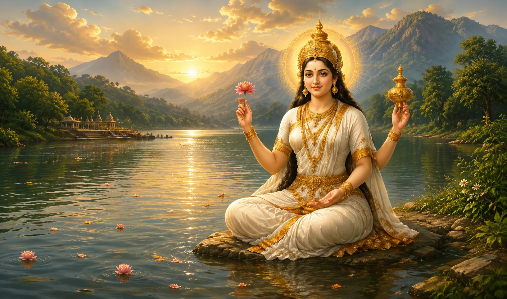 Goddess Godavari's Descent